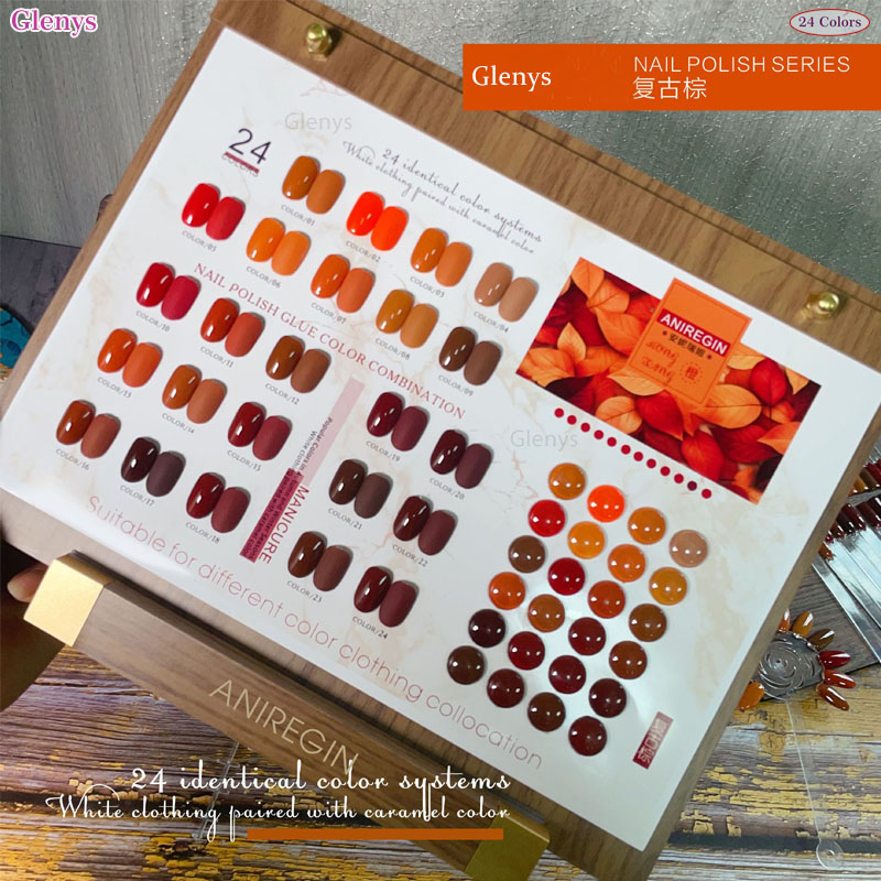 ยาทาเล็บสีน้ำตาลวินเทจ 24 สี ก - Art Craft Online บทวิจารณ์และราคา