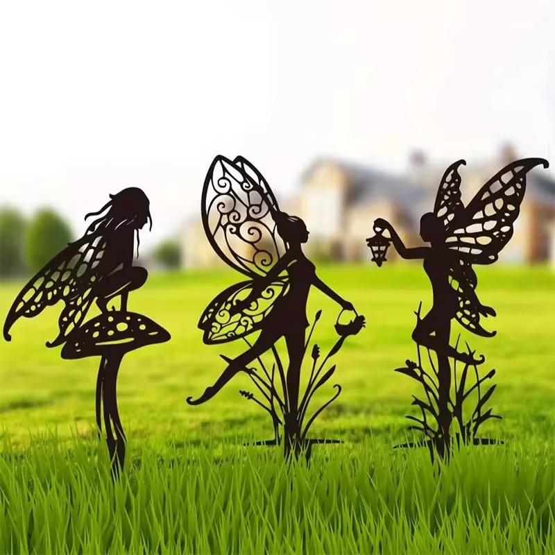 งานฝีมือเหล็กตกแต่งสวนกลางแจ้ง - Art And Craft Exclusives บทวิจารณ์และราคา
