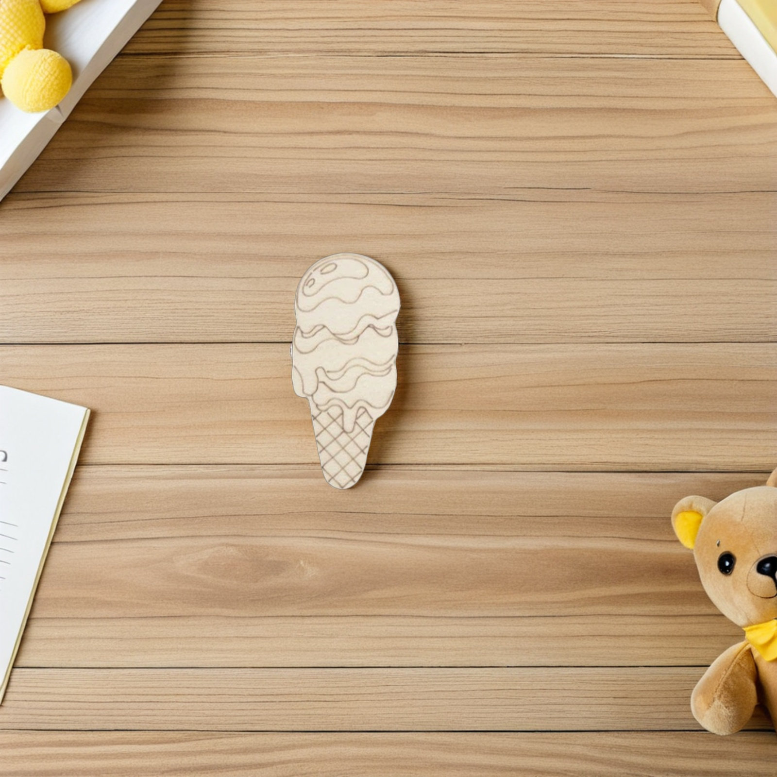 ชุดงานฝีมือไม้สำหรับทำไอศกรีม  - Art Craft Ice Cream บทวิจารณ์และราคา