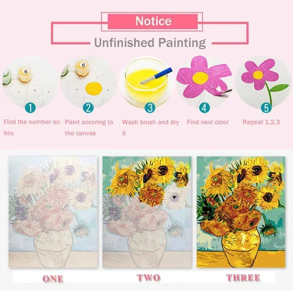 ชุดระบายสีตามตัวเลขสำหรับผู้ให - Art Craft Winter บทวิจารณ์และราคา