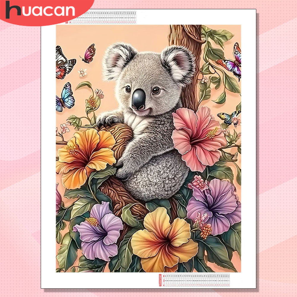 ชุดภาพวาดเพชร HUACAN ลายโคอาล่ - Art Craft Hobbies บทวิจารณ์และราคา