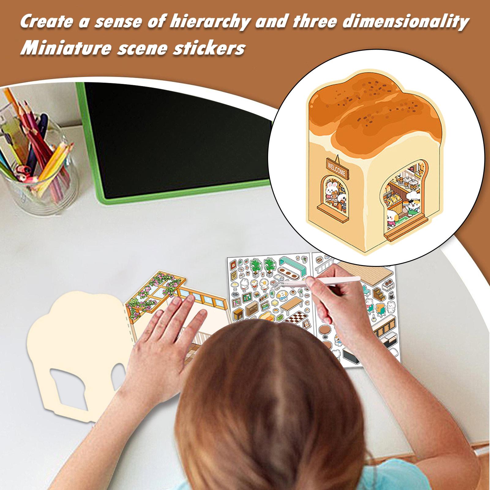 สติกเกอร์ฉากจำลอง ตกแต่งห้อง ส - Art Craft House Making บทวิจารณ์และราคา